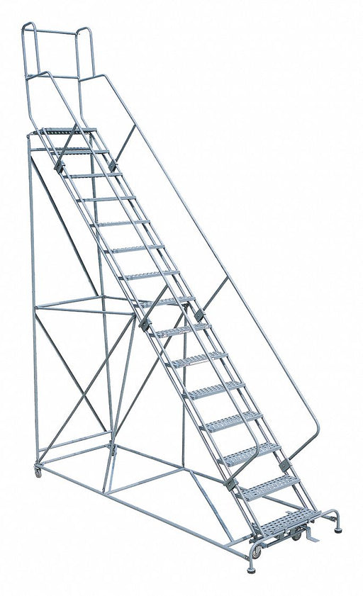 Rolling Ladder 192 in.H x 42 in.W 50deg.