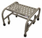 Rolling Ladder 12inH 1 Step PowderCoated