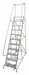 Rolling Ladder 140 in H 11 Steps
