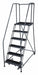 Rolling Ladder 90 in H 59 Deg Rubber