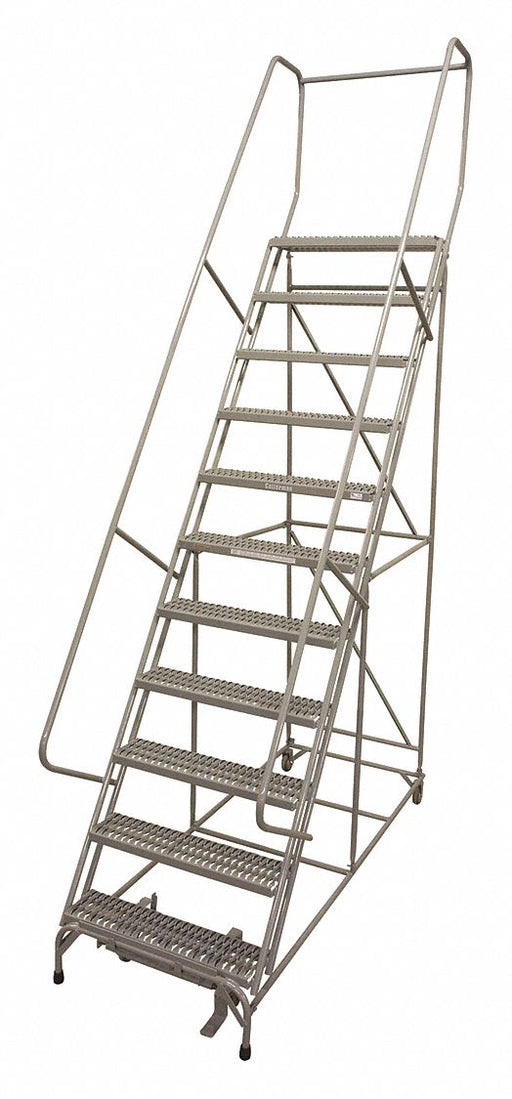 Rolling Ladder 162in.H x 32in.W Serrated
