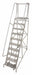 Rolling Ladder 162 in H Expanded Metal