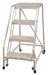 Rolling Ladder 40 in.H 350 lb Ribbed