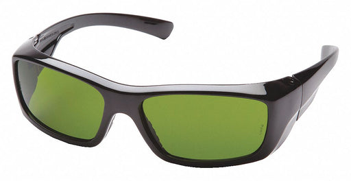 SafetyGlasses DkGry ScratchResistant Blk