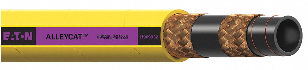 Chemical Hose 1-1/2 ID x150 ft.L Yellow