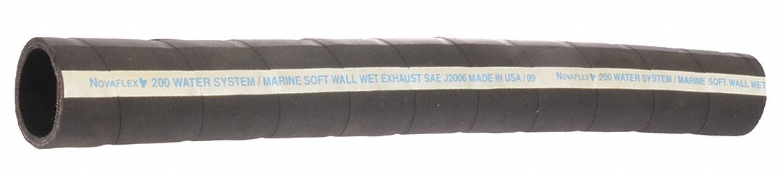 Marine Exhaust Hose 25 ft.2-1/2 ID EPDM