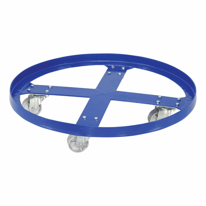 Drum Dolly Blue 28 in dia 1200 lb.