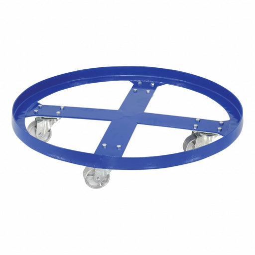 Drum Dolly 55 gal 28.375 in L Blue