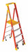 Podium Stepladder 4 ft Fiberglass 300 lb
