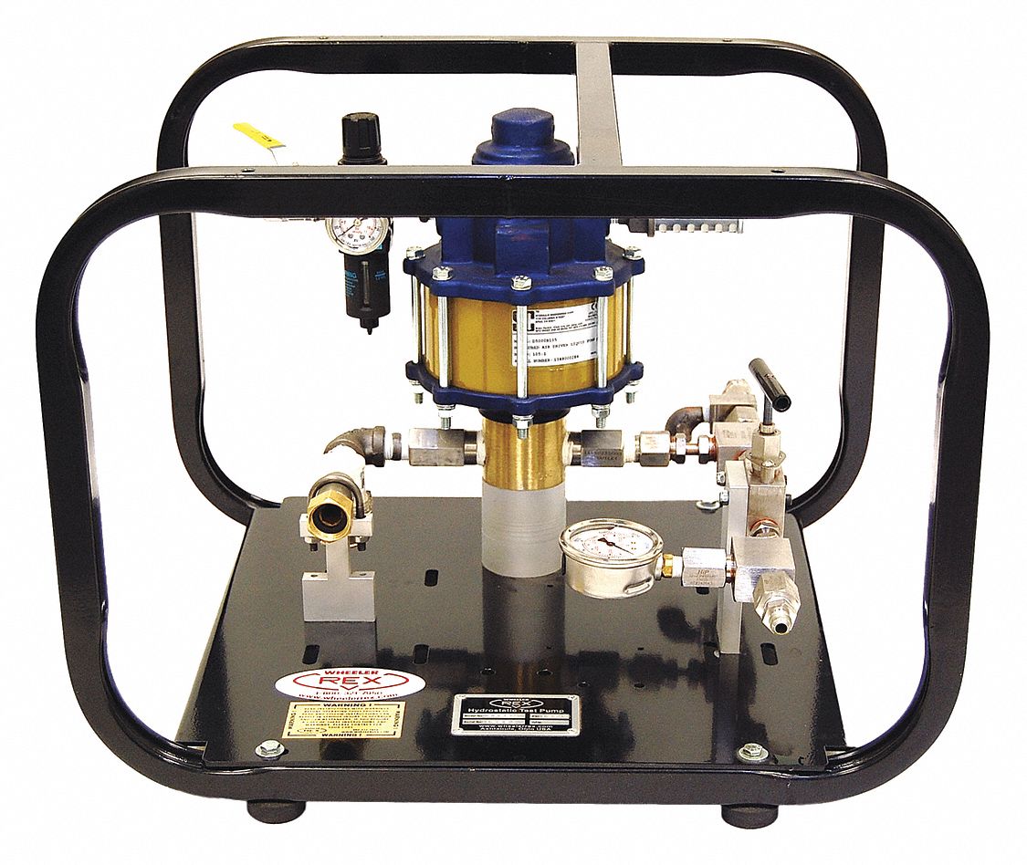 Hydro Test Pump 0.1 gpm 28 scfm 3/4 in