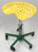 WELDERS STOOL ON ROLLER WHEELS