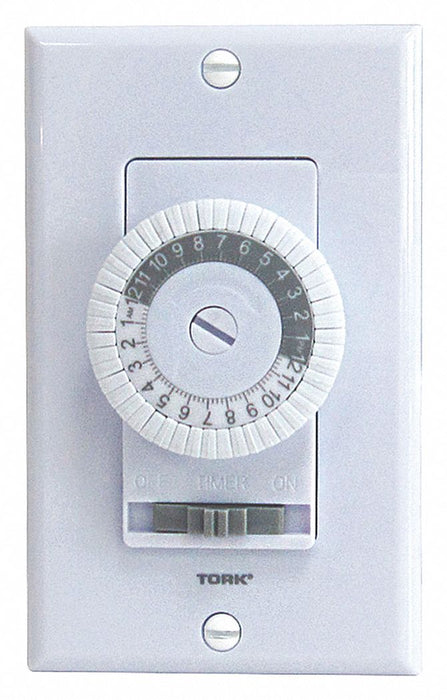 Wall Switch Timer White 125V AC