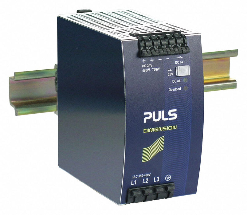 DC Power Supply Metal 24 to 28VDC 480W