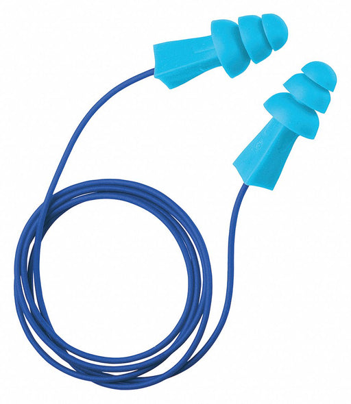 Ear Plugs Corded Flanged 27dB PK100