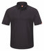 J2888 Short Sleeve Polo Sz XL Black Polyester