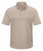 J2888 Short Sleeve Polo Sz 4XL Tan Polyester