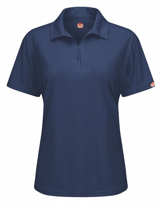 J2890 Short Sleeve Polo Wmn 3XL Navy Polyester
