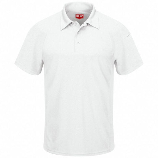 Short Sleeve Polo 4XL White 5 oz.