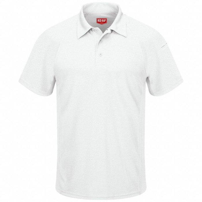 Short Sleeve Polo 4XL White 5 oz.