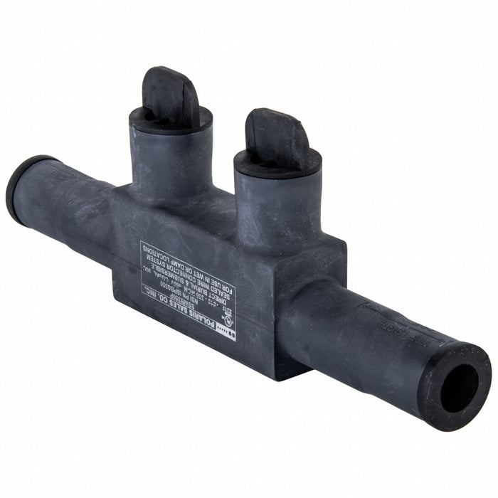 MultitapConnector Alum Blk Hex 3Port