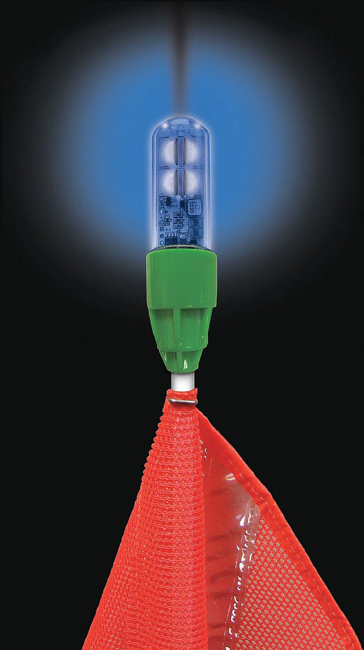 Flashing LED Light Blue