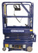 Scissor Lift Load Cap. 500 lb Tire 9in.