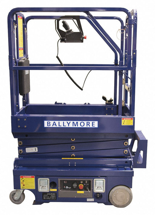 Scissor Lift 500lb Load Cap 9in Tire