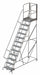 Rolling Ladder 12 Steps Cap. 450lb.