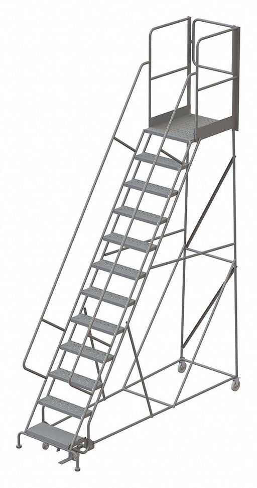 Rolling Ladder 12 Steps Cap. 450lb.