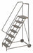 Wheelbarrow Ladder Alum. 7 Steps 350lb.
