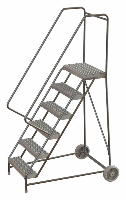 Wheelbarrow Ladder Alum. 6 Steps 350 lb.