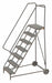 Wheelbarrow Ladder Alum. 7 Steps 350lb.