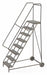 Wheelbarrow Ladder Alum. 8 Steps 350lb.