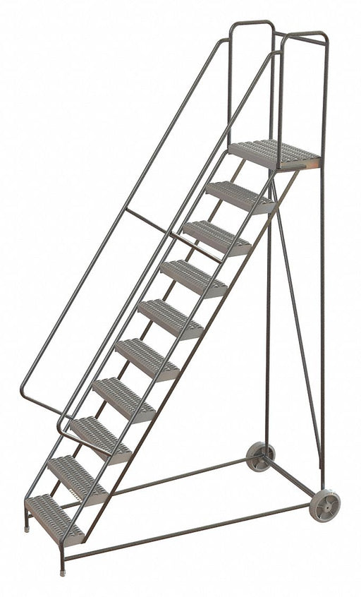 Wheelbarrow Ladder Alum. 10 Steps 350lb.
