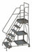 Stock Picking Rolling Ladder Cap.450lb.