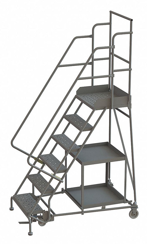 Stock Picking Rolling Ladder Cap.450lb.