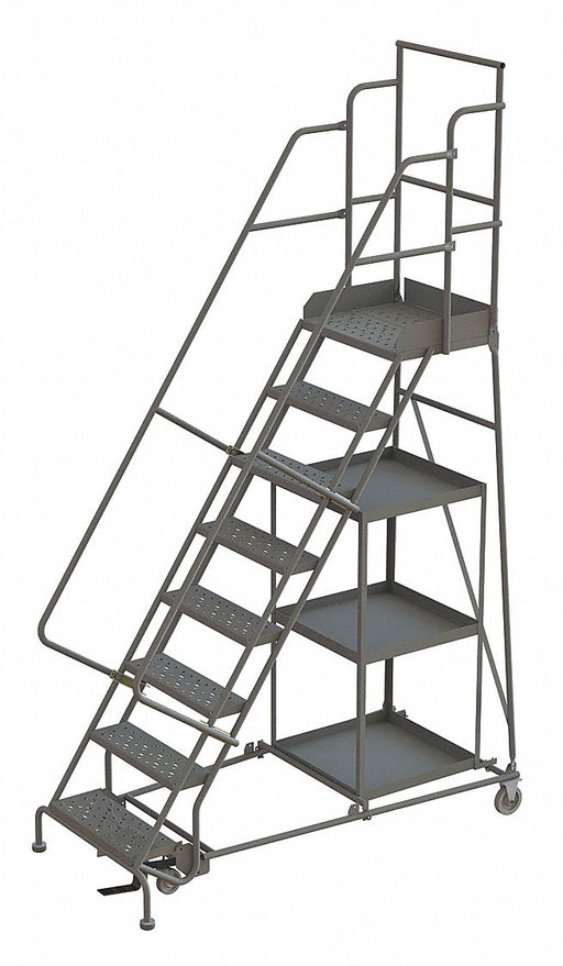 Stock Picking Rolling Ladder Cap. 450lb.