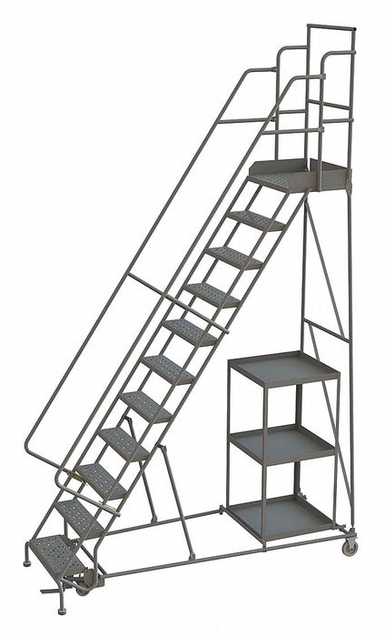 Stock Picking Rolling Ladder Cap.450 lb.