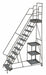 Stock Picking Rolling Ladder Cap.450 lb.