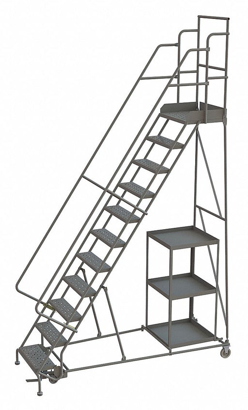 Stock Picking Rolling Ladder Cap.450 lb.