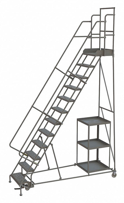 Stock Picking Rolling Ladder Cap 450lb.