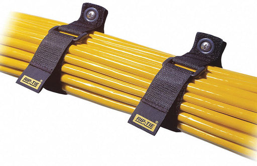 Hook-and-Loop Cinch Strap 10 in Blk PK10