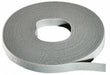 Hook-and-Loop Cable Tie Roll 75 ft Gray