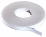 Hook-and-Loop Cable Tie Roll 75 ft White