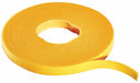 Hook-and-Loop Cable Tie Roll 75 ft Yellw