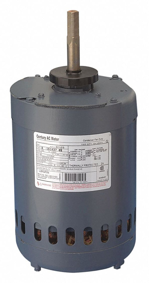 Motor 1 HP 850 rpm 56Y 200-230/460V