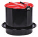 Drum Lid Red Steel 23.75 in L