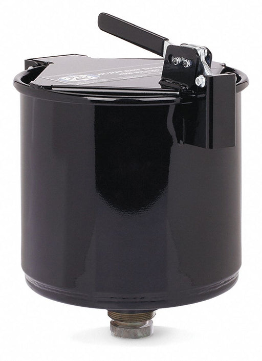 Drum Funnel 13 in H Black Steel