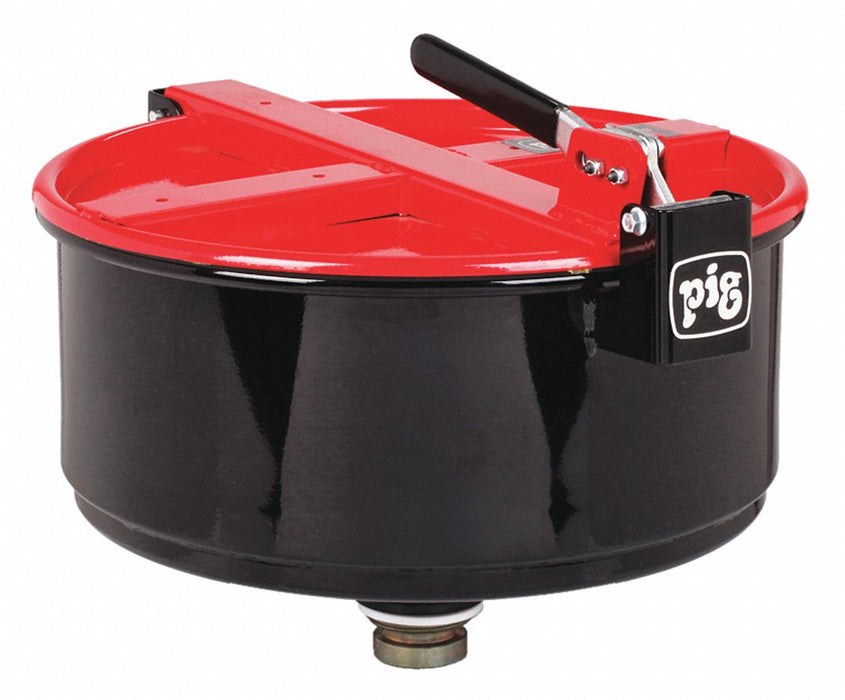 K7665 Drum Funnel Red Steel NPT