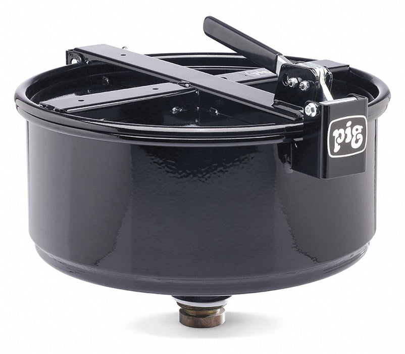 K7665 Drum Funnel 13.25 in H Black Steel
